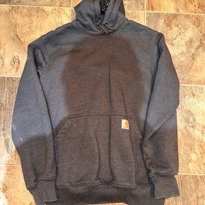 Carhartt Men's Heavyweight Hoodie Grey Small